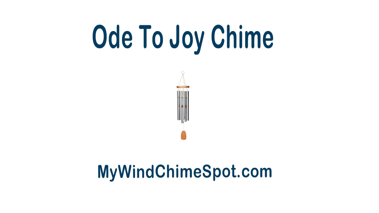 Woodstock Ode To Joy Wind Chime oj Woodstock Ode To Joy Wind Chime